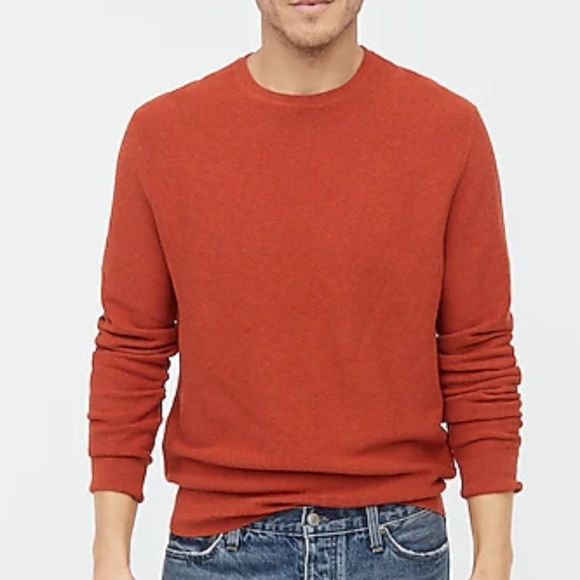 J. Crew cotton crew neck Danbury Red 